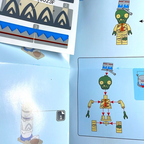 🧟‍♂️ Mini Scene Ancient Egypt Buckethead Zombie - Picture 2 of 3